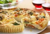 quiche + wine